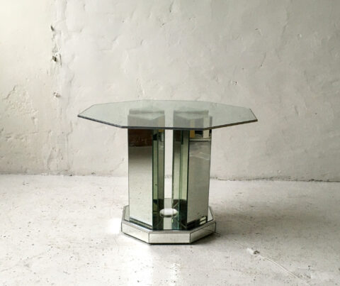Stół szklany, podświetlany lata 90