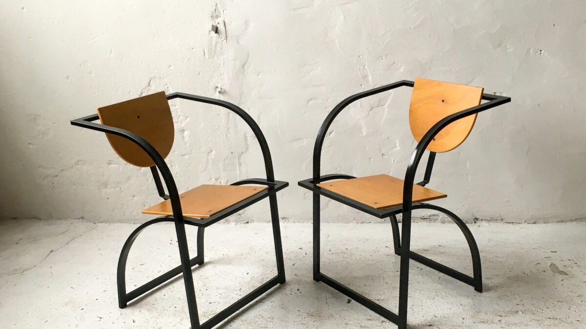 KFF krzesła Cosinus proj. K.F. Forster lata 80 vintage design