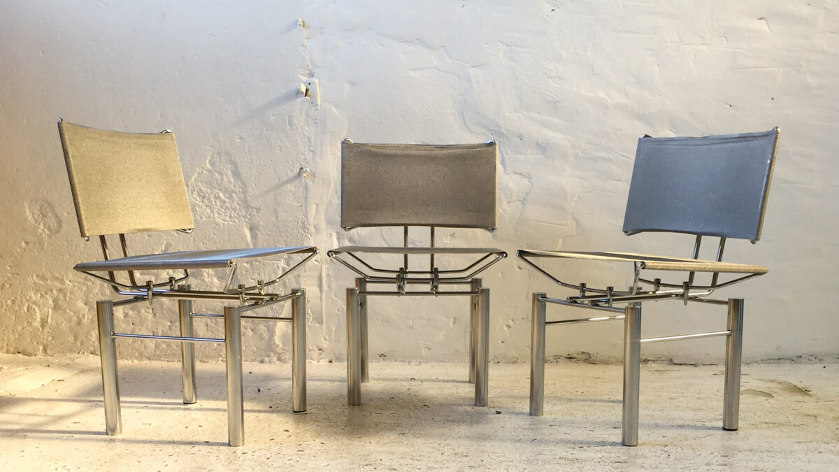 Kusch & Co. krzesła model 8500 H.U. Bitsch lata 80 90 vintage design