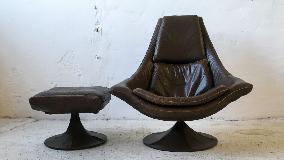 fotel z podnóżkiem