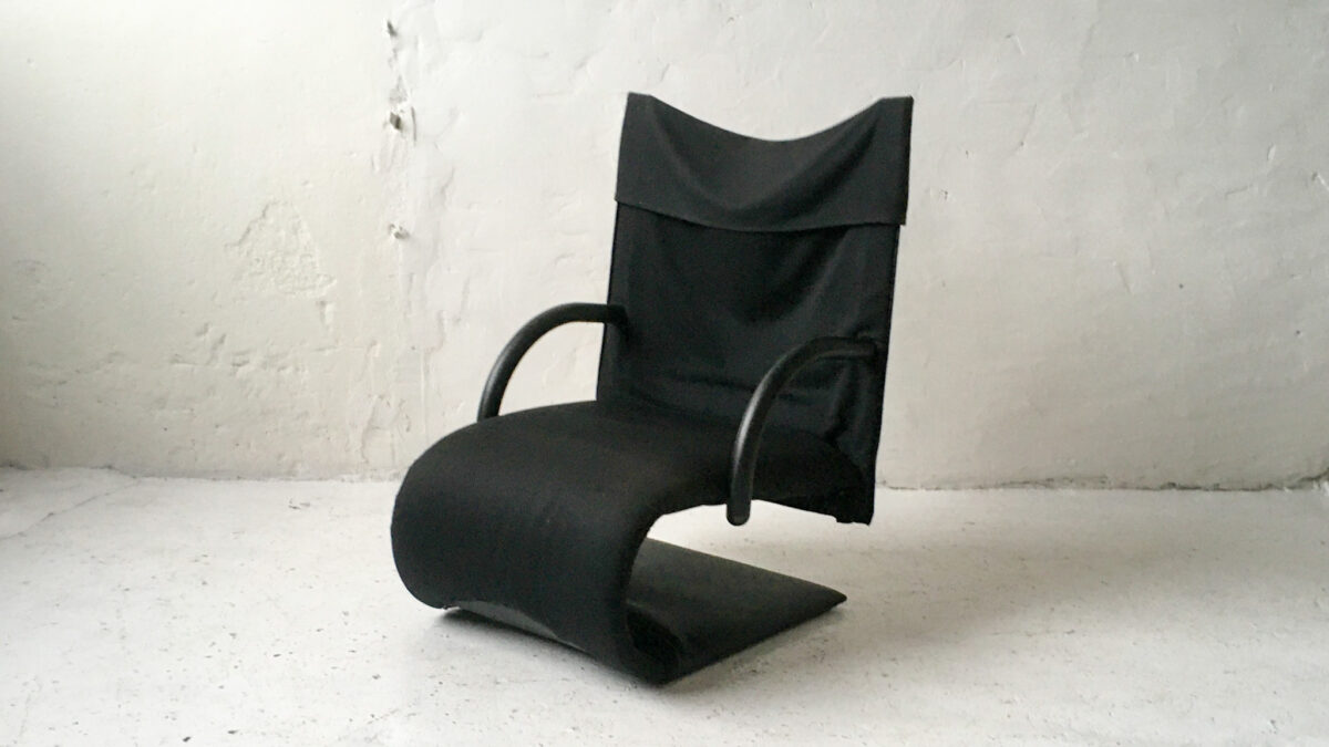 Ligne Roset fotel Zen proj. Claude Brisson lata 80
