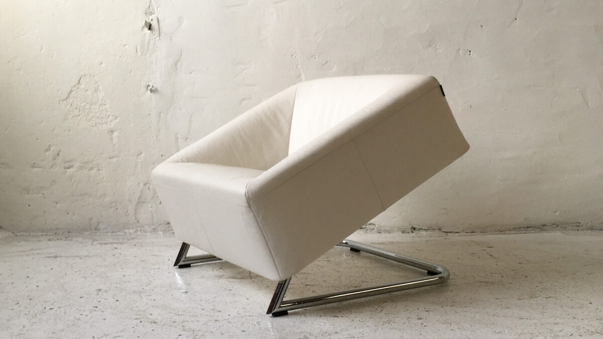 Rolf Benz fotel Freistil 192 skóra design