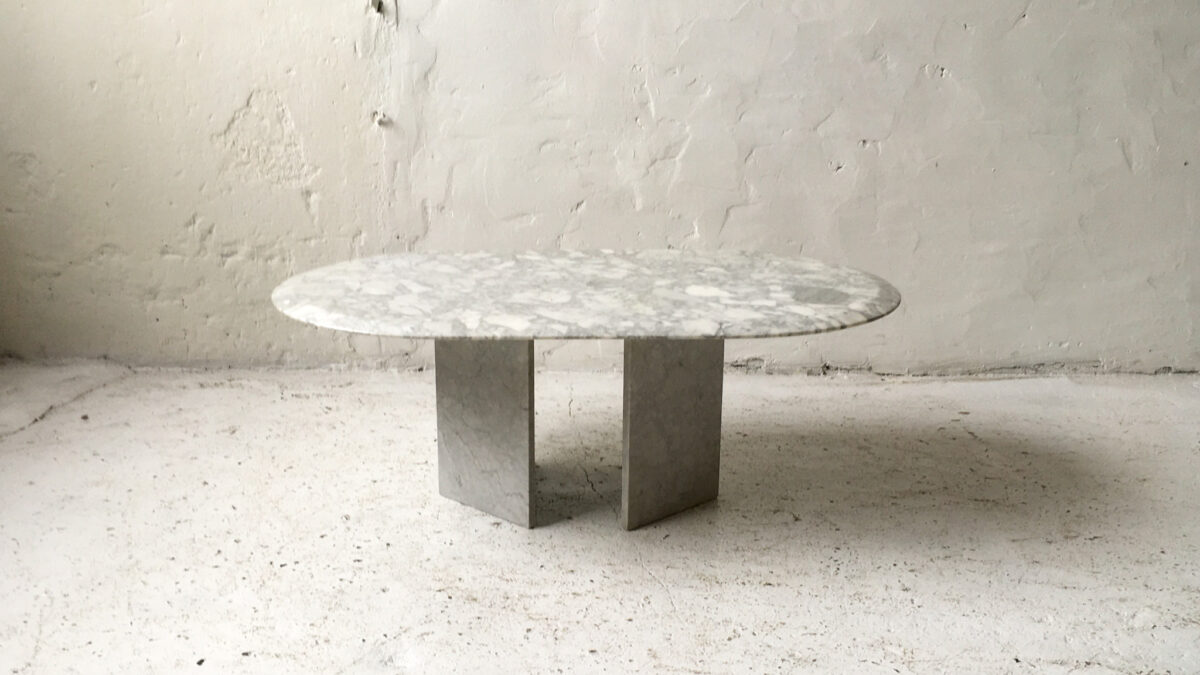 Stolik marmur lata 80 90 vintage design #69