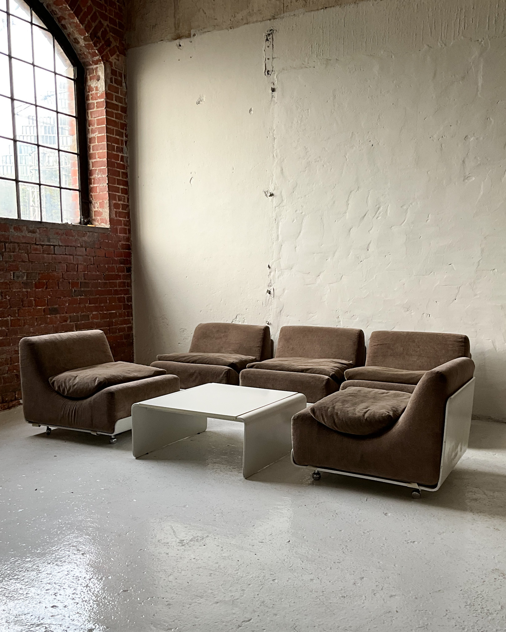 Sofa modułowa Orbis proj Luigi Colani. COR Niemcy 1969. Retronauci